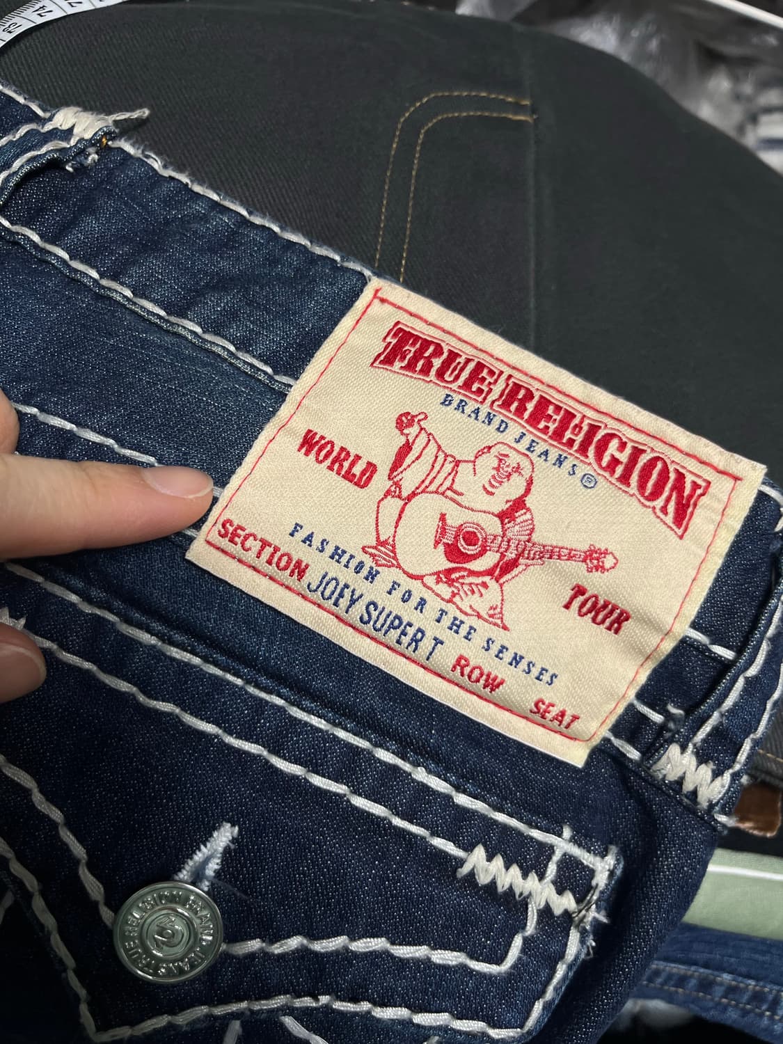 트루릴리젼 데님 청바지 28 상품이미지9