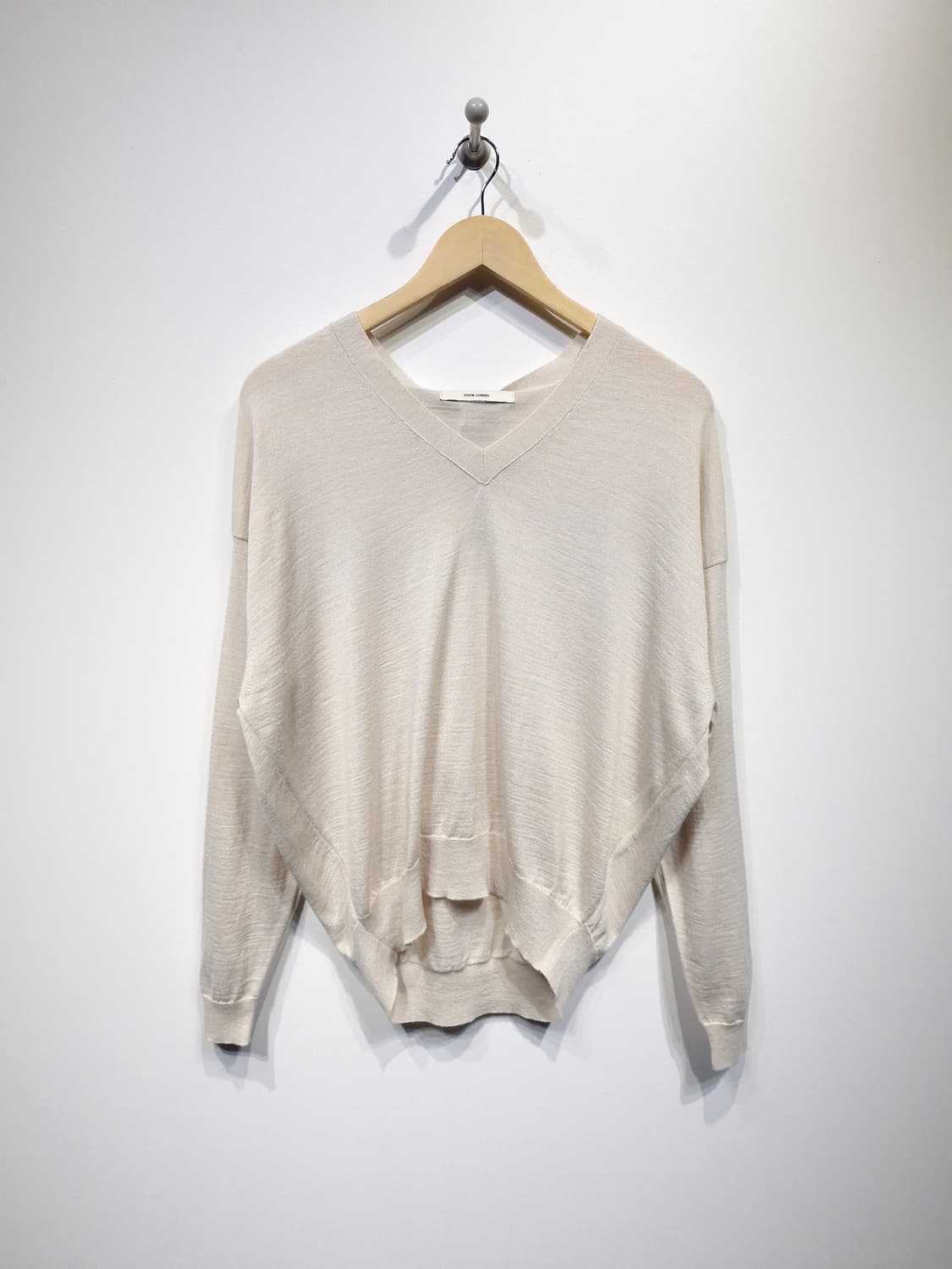 CODEU 코드유 파우더 니트 울캐시미어 상품이미지1