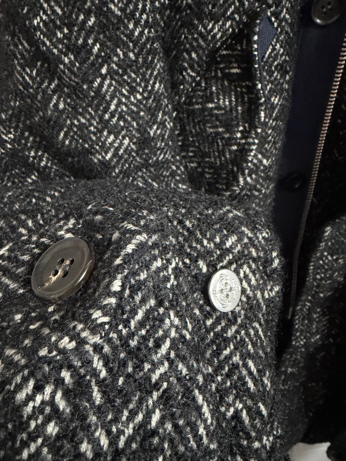 sacai 사카이 헤링본 울코트 3사이즈 상품이미지5