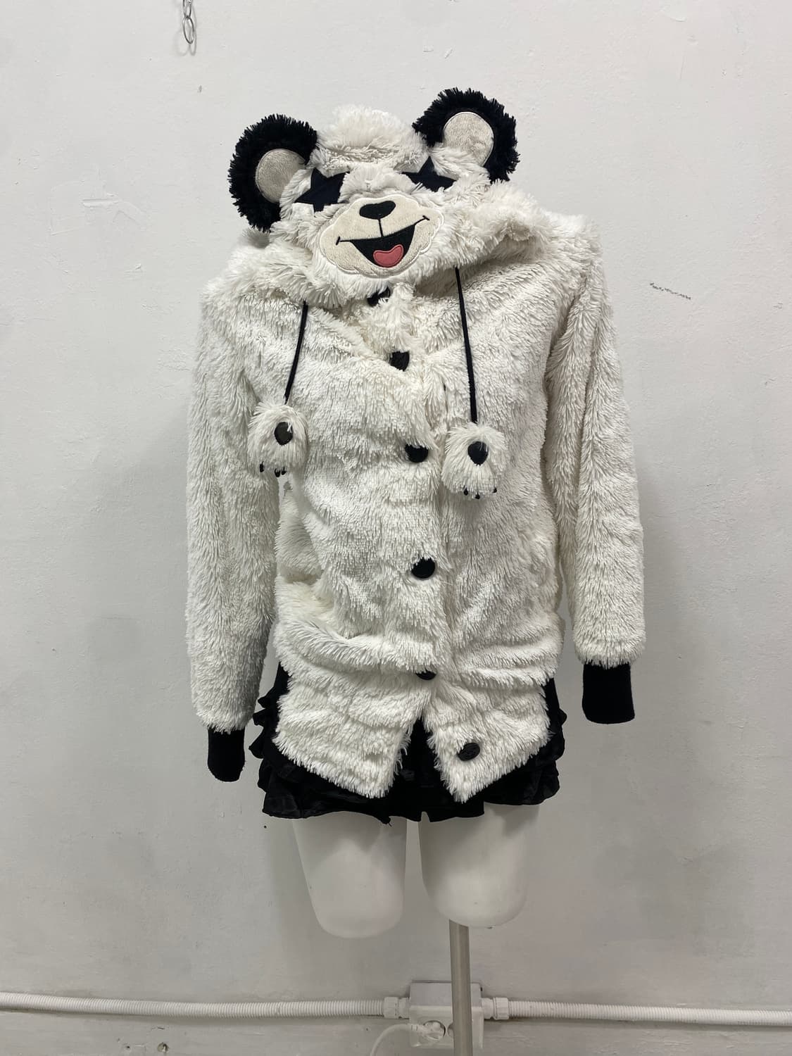 [ROCKIN BEAR] 락킹베어 쿠마미미 펑크 폭닥 퍼 후리스 상품이미지5