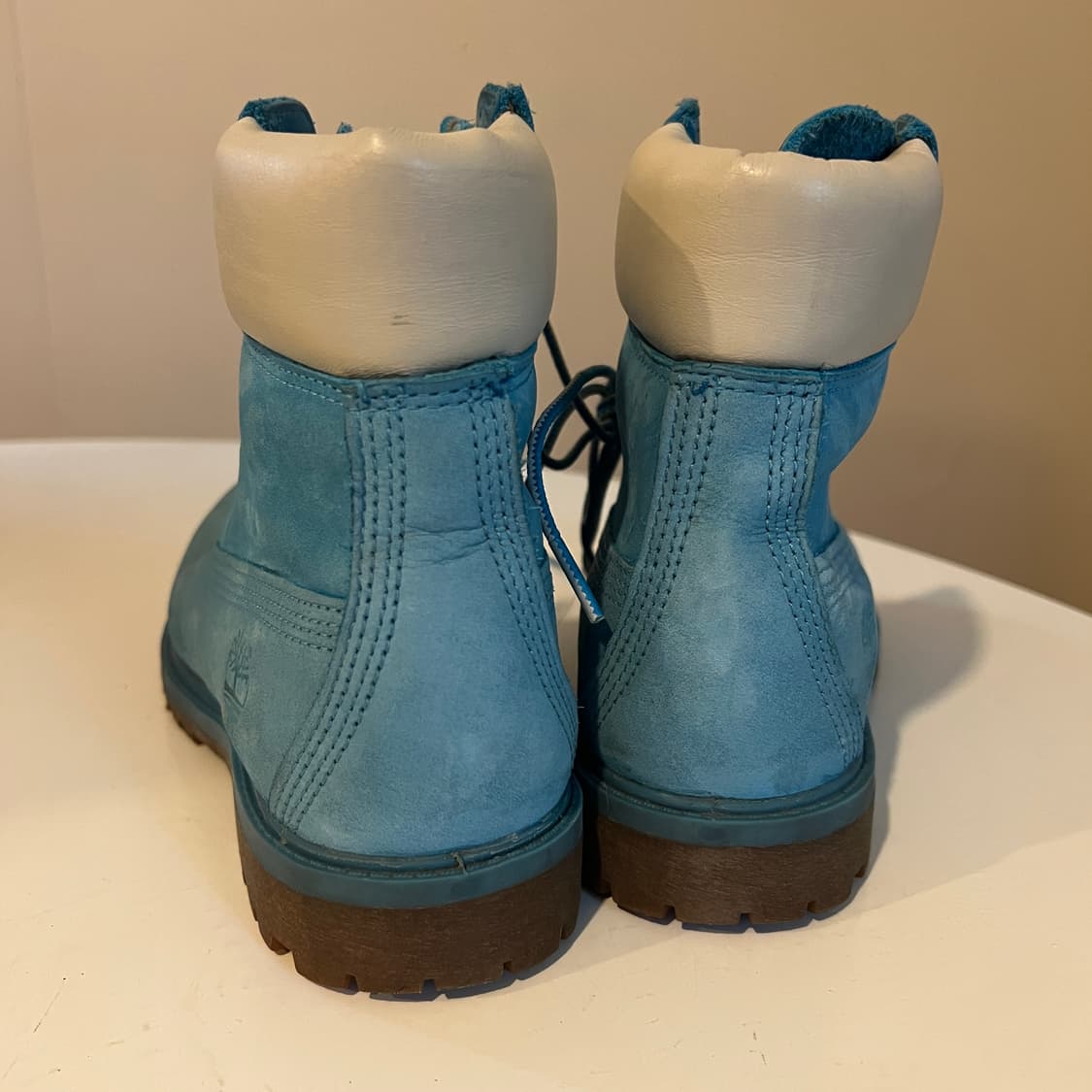 팀버랜드 6인치 프리미엄 워터프루프 라이트 블루 부츠 상품이미지3