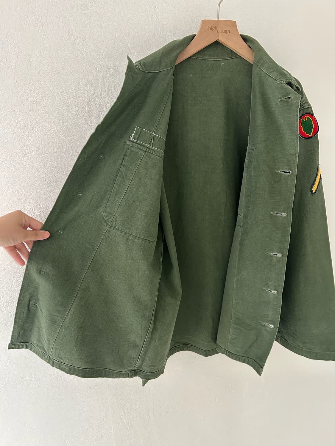 50's US Army OG-107 Fartigue Shirt.  상품이미지7