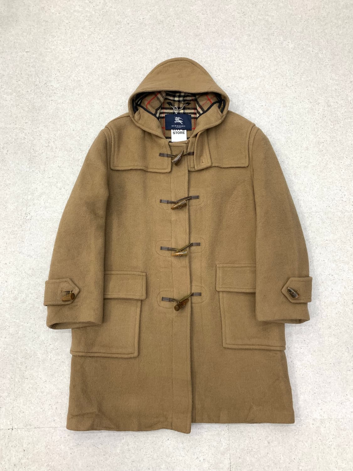 버버리 헤비울 더플 코트 상품이미지1