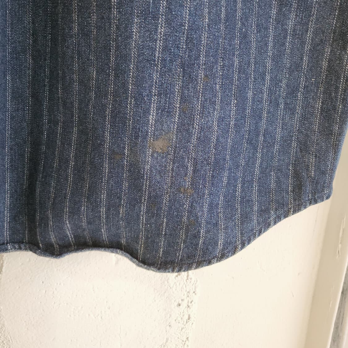 에어워크 재팬 빈티지 데님워크셔츠 셔켓 M사이즈 상품이미지8