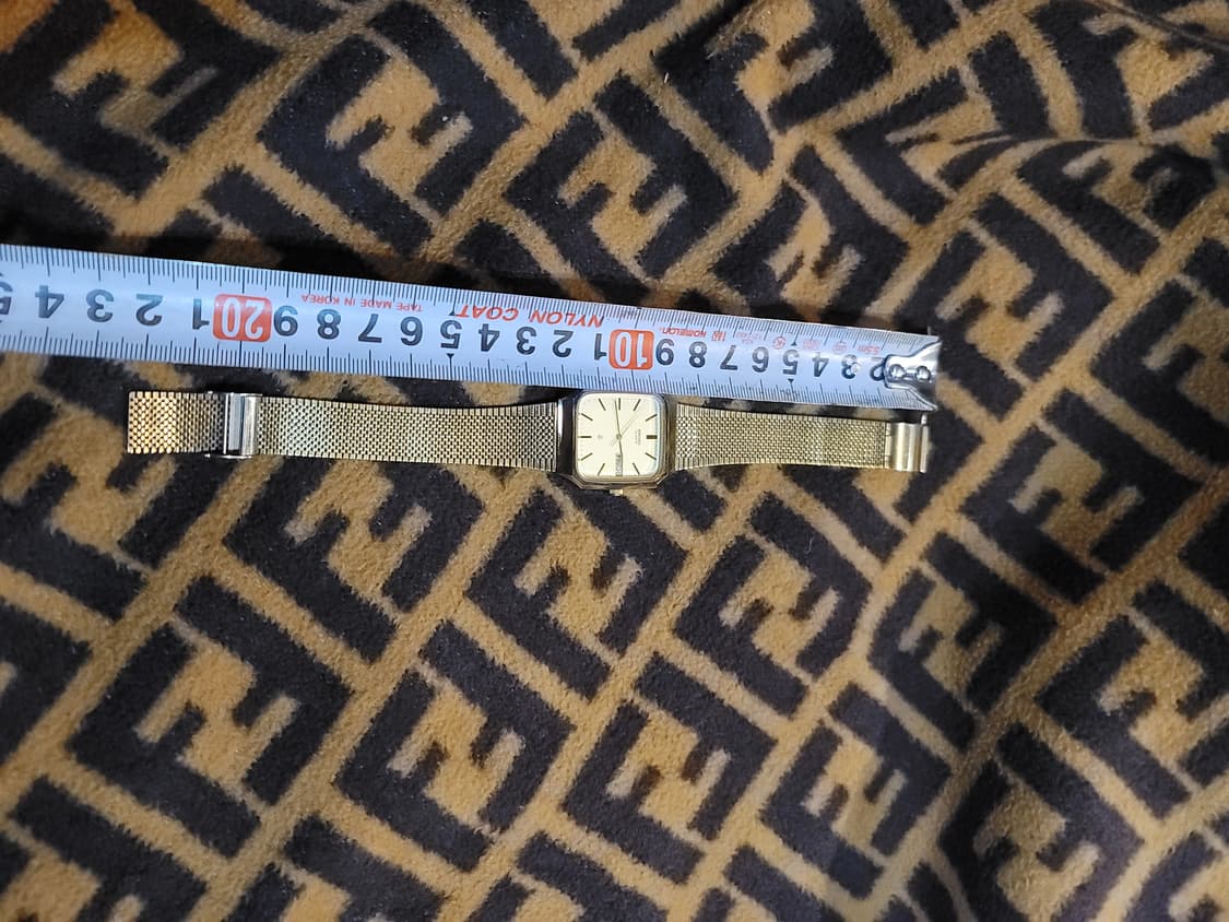 80's~ 세이코 빈티지 쿼츠 금장시계 상품이미지7