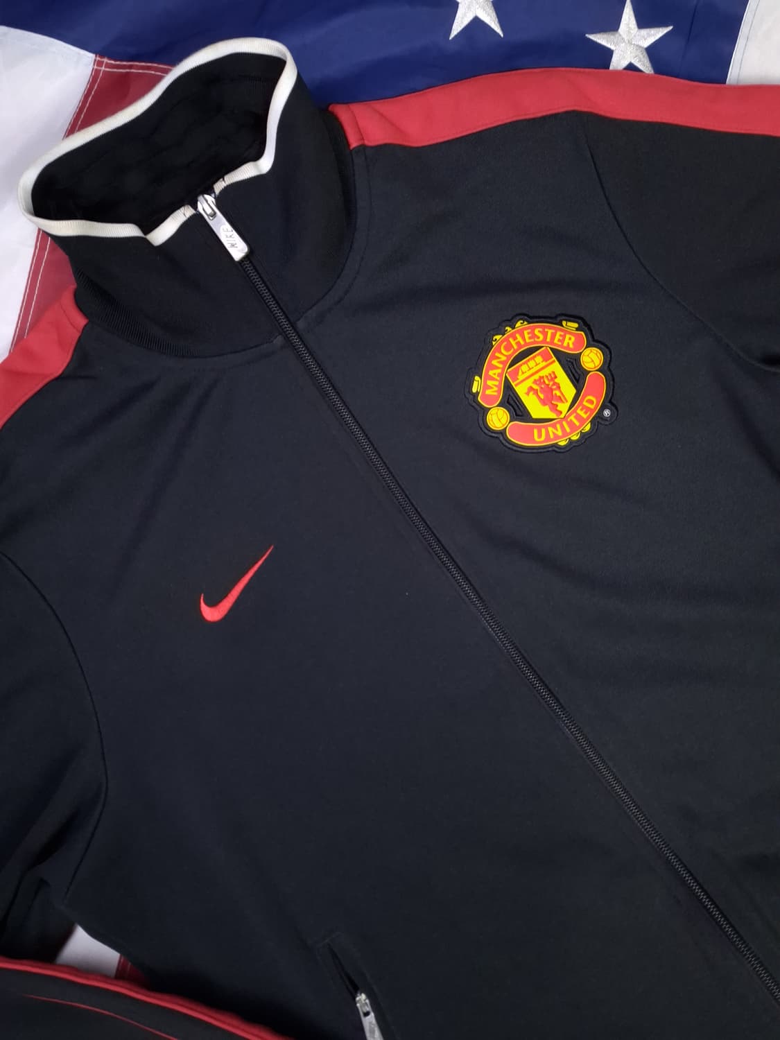 오리지날 나이키 맨체스터유나이티드 블랙 트렉탑져지 상품이미지3