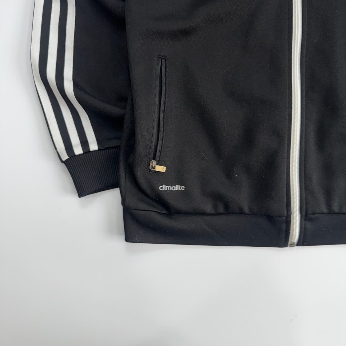 Adidas 아디다스 삼각로고 블랙 져지 상품이미지5