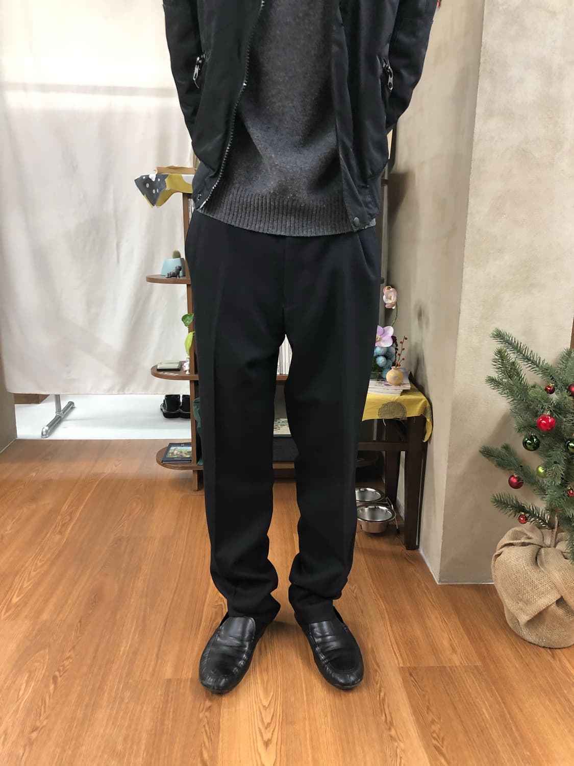 Dries van noten 사이드 라인 슬랙스 52 상품이미지3