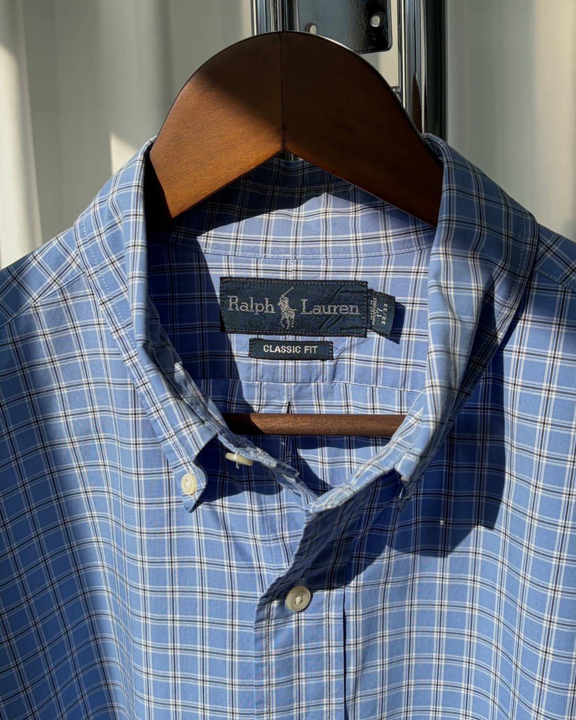 [L]폴로 랄프로렌 클래식핏 플레이드 체크 셔츠 상품이미지9