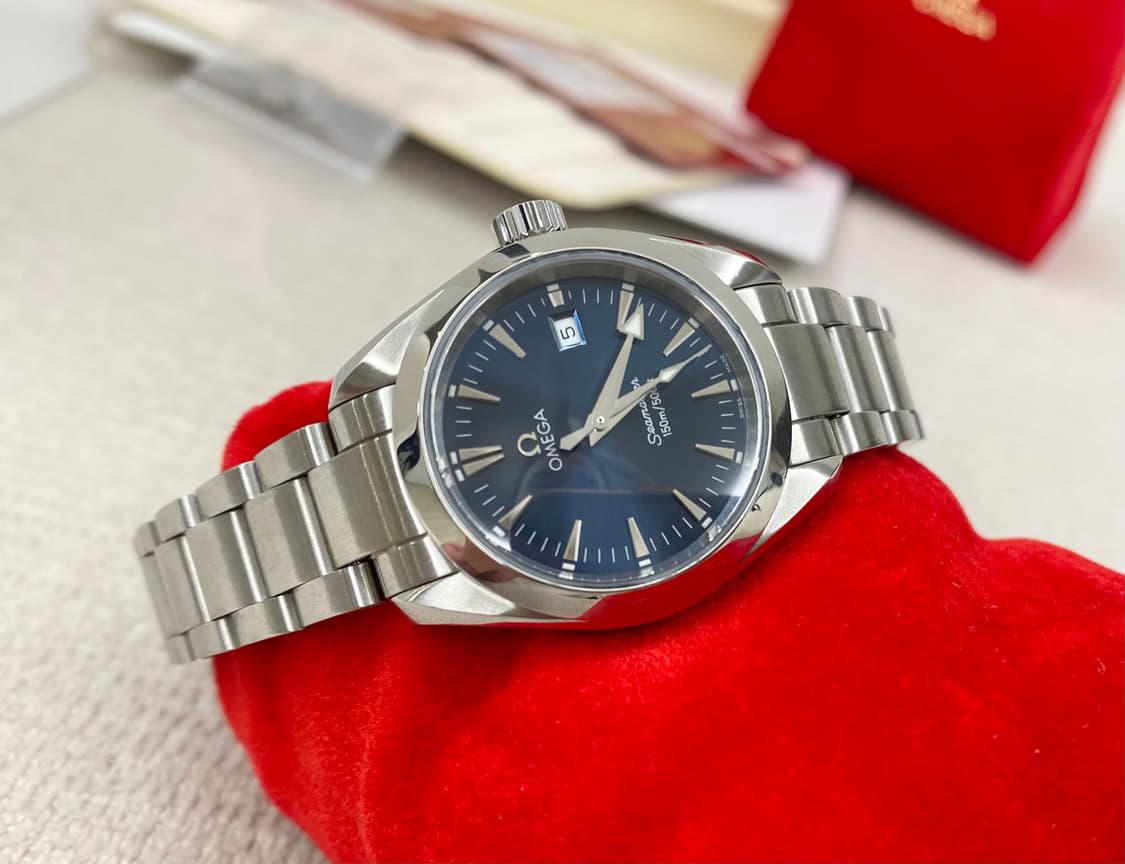 오메가 아쿠아테라 여성용 29mm 청판 쿼츠 2577.80 스틸 상품이미지5