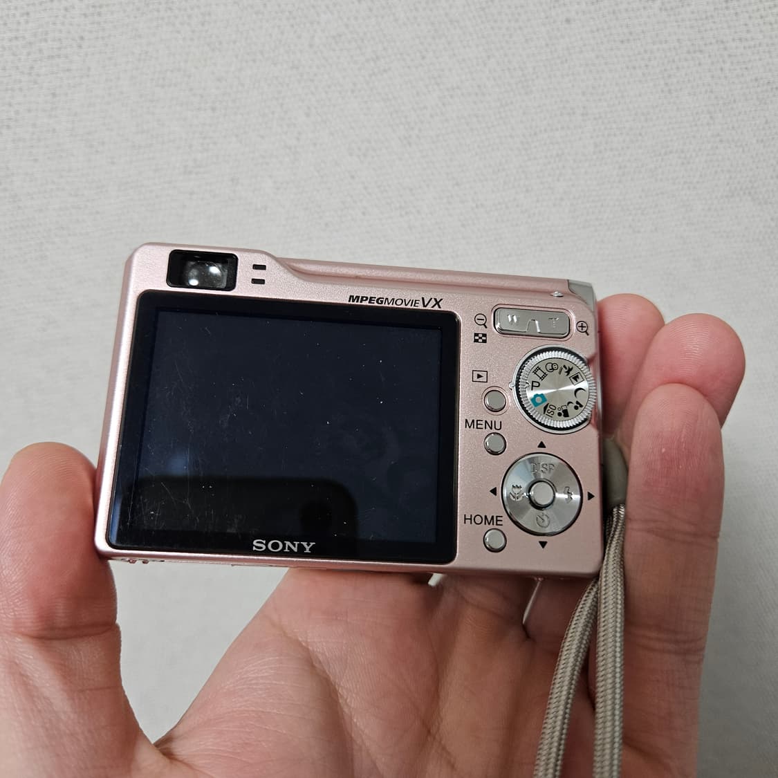 소니 사이버샷 DSC-W80 핑크 빈티지 디카 디지털카메라 상품이미지2