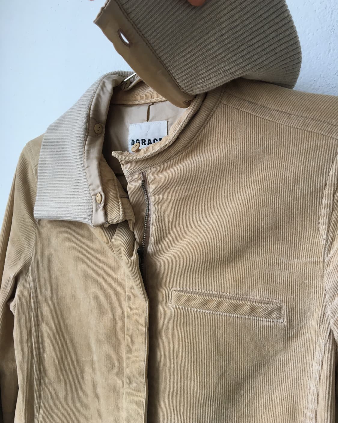 Collar point bomber jacket 상품이미지4