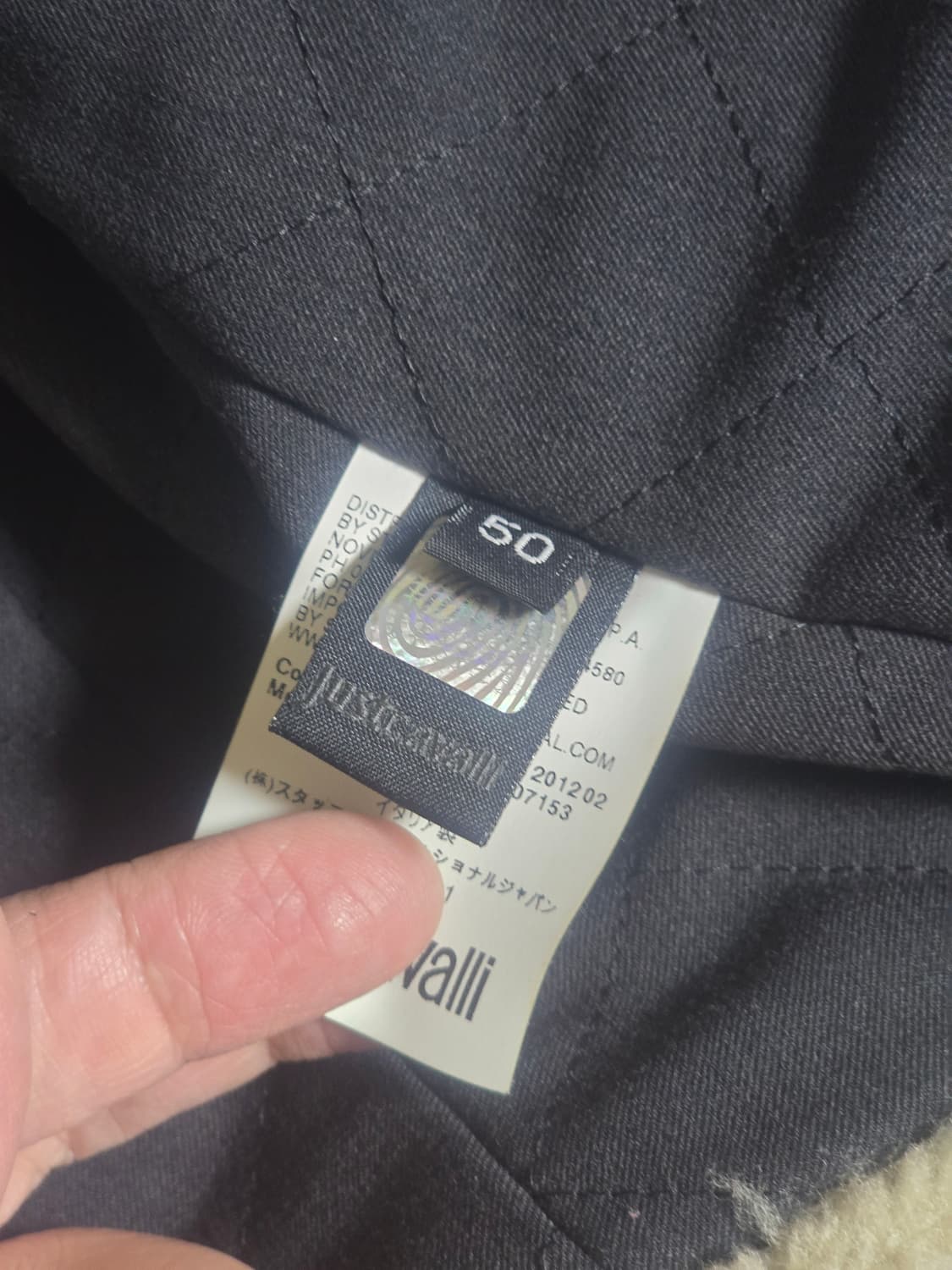 저스트 까발리(Just Cavalli) 리얼 쉐어링 무스탕자켓 (50) 상품이미지8