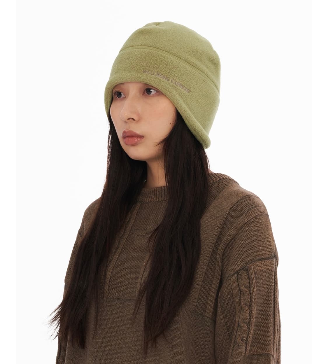 Fleece Beanie Light Green 상품이미지2
