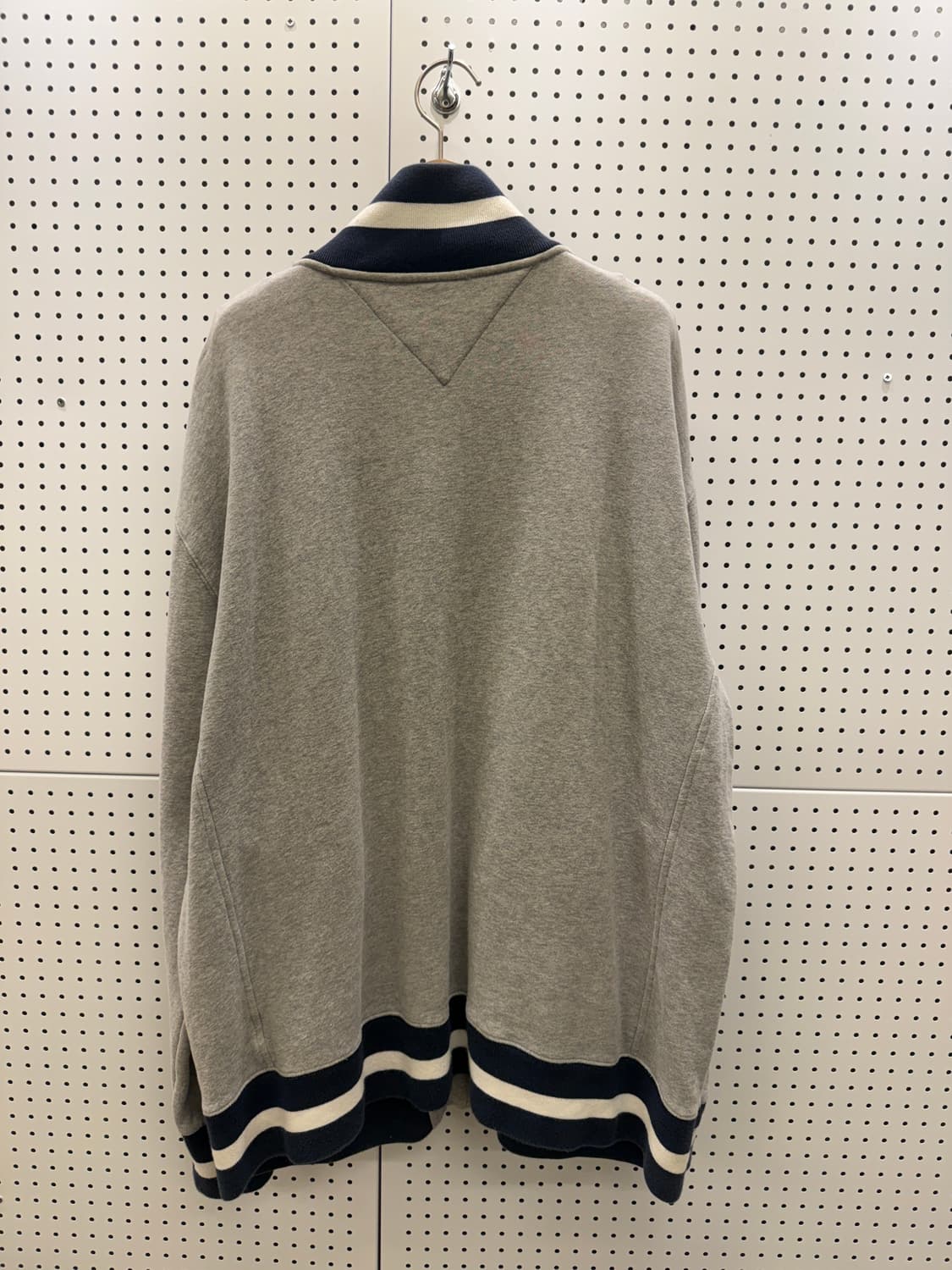 타미힐피거 아카이브 자수 빅로고 박시핏 집업 자켓 U825 상품이미지3