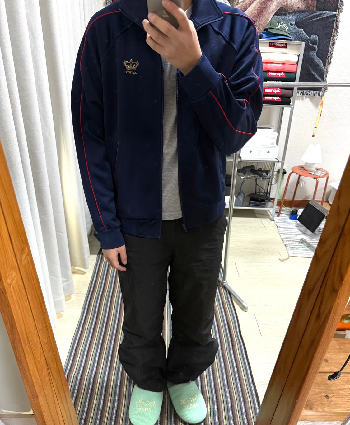 슈프림 크라운 트랙자켓 상품이미지1