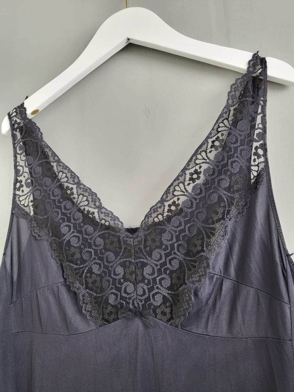 빈티지 블랙 레이스 슬립 원피스 상품이미지3