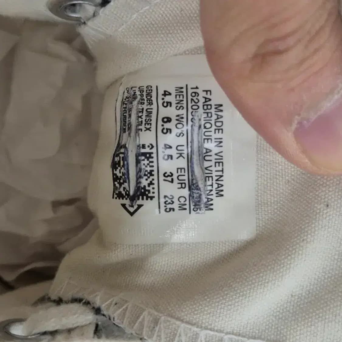 컨버스 블랙 하이 스니커즈 235 상품이미지7