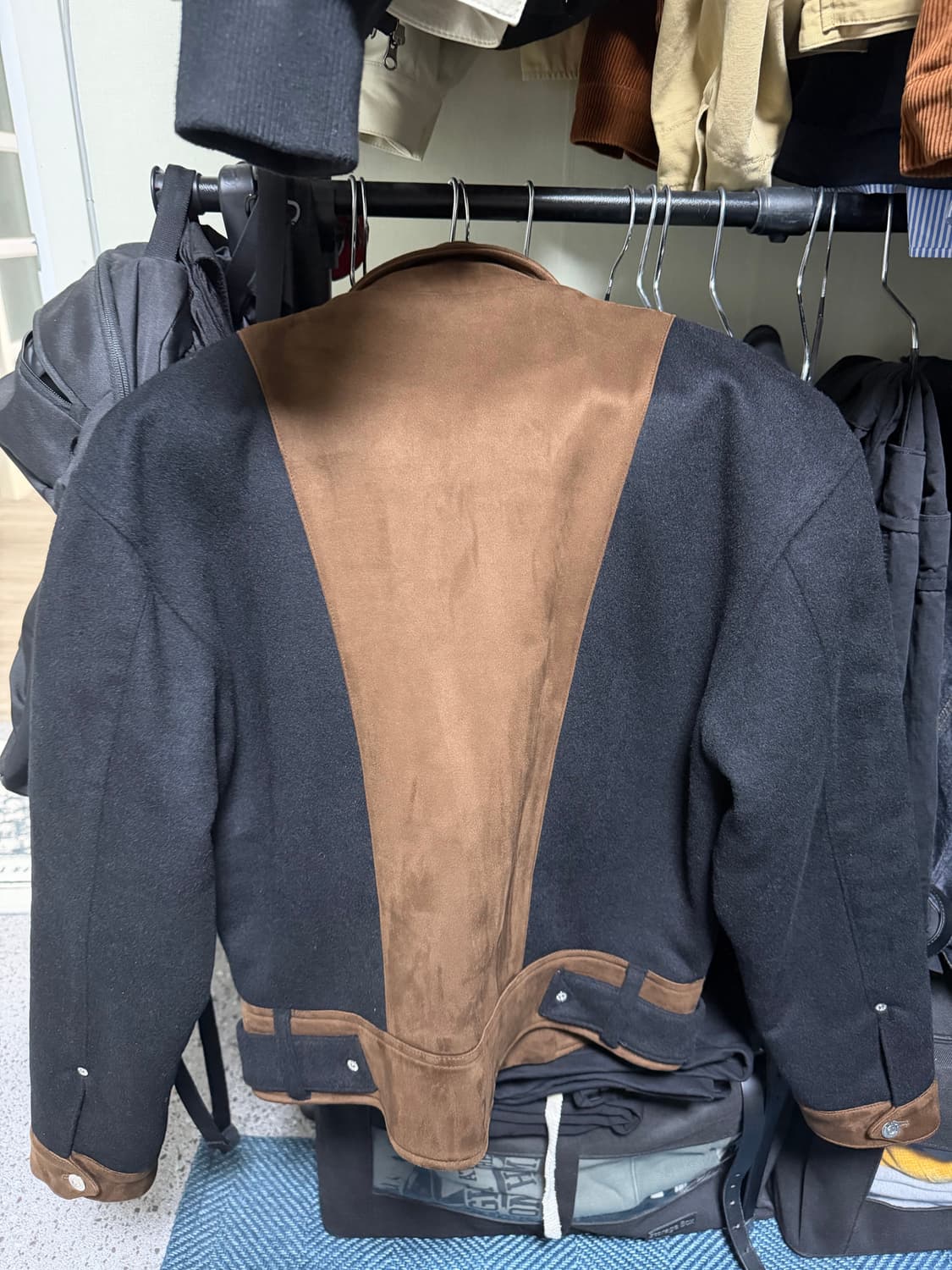 세터 스웨이드 자켓 L 상품이미지5