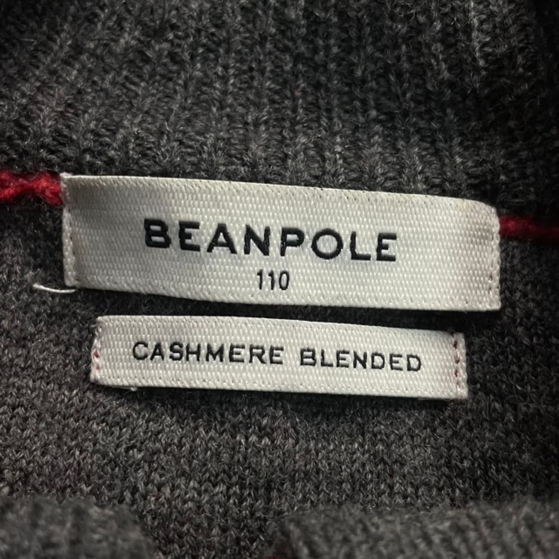 105 빈폴 캐시미어 니트집업  상품이미지3