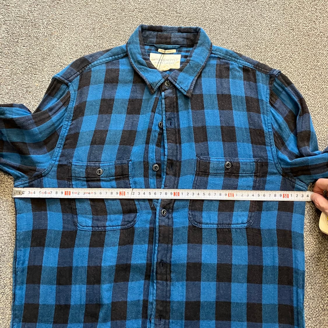 716 폴로 데님앤서플라이 체크셔츠 상품이미지5