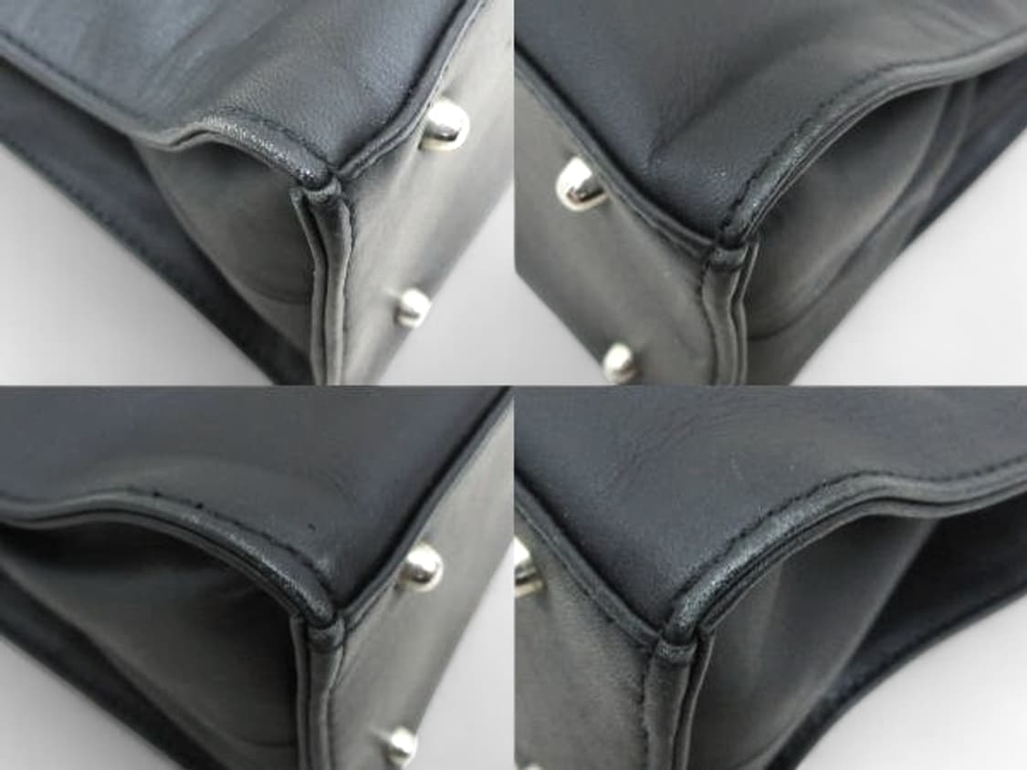 요지 야마모토 Y'SACCS 소가죽 스퀘어 토트백 상품이미지9