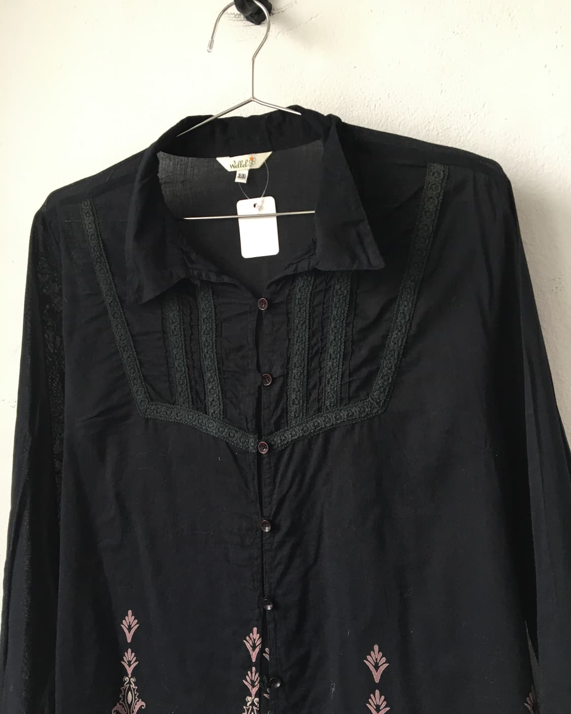 Ethnic mood blouse 상품이미지2