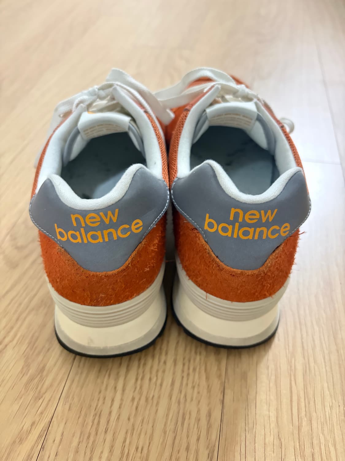 [270]뉴발란스 574 헤리티지 오렌지 상품이미지4