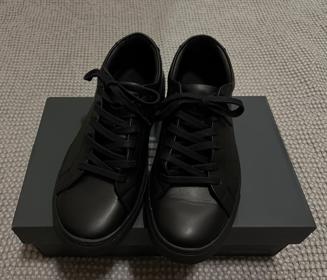 무신사스탠다드 레더 코트 스니커즈 250 상품이미지2