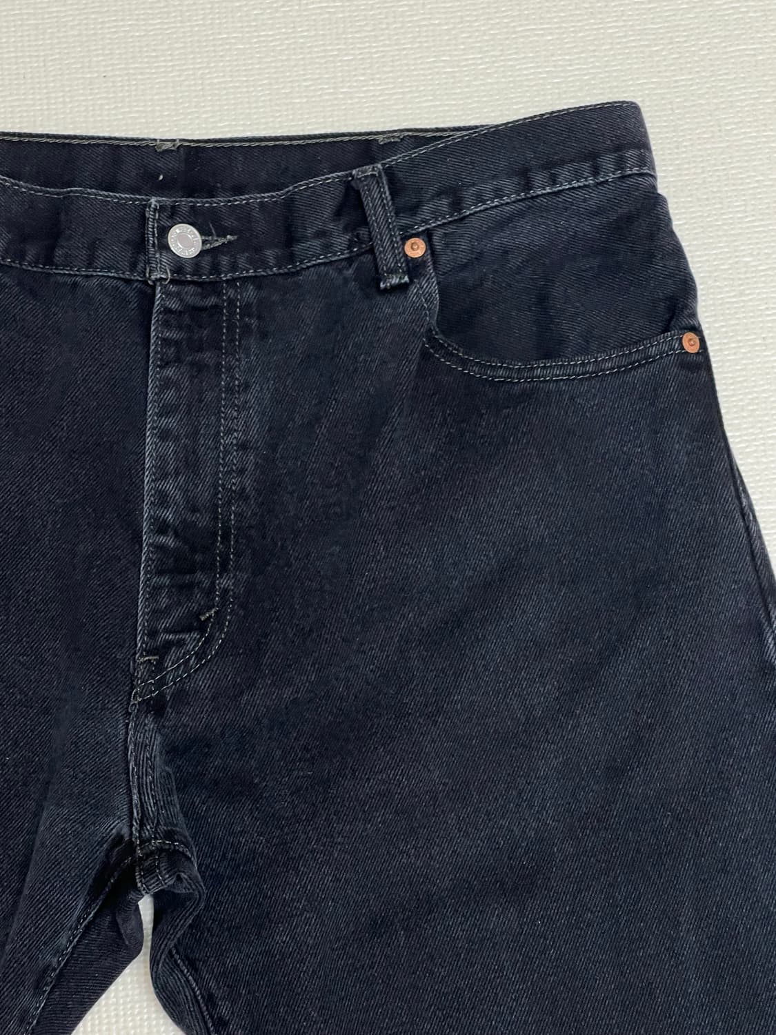 00sㅇ리바이스517 부츠컷 블랙진 36x32 상품이미지2