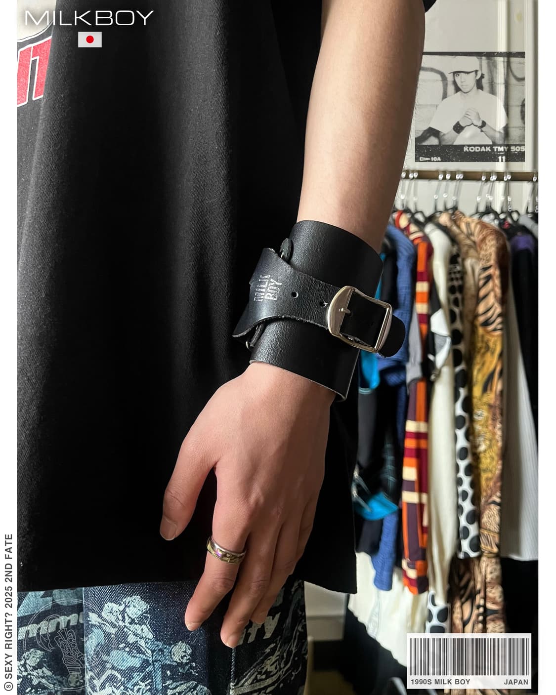 1990s MILKBOY Leather Bondage Bangle 상품이미지1