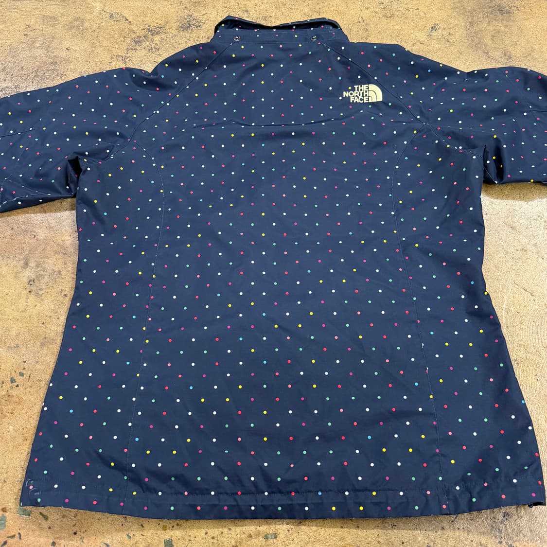 노스페이스 도트 네이비 바람막이 95 상품이미지4