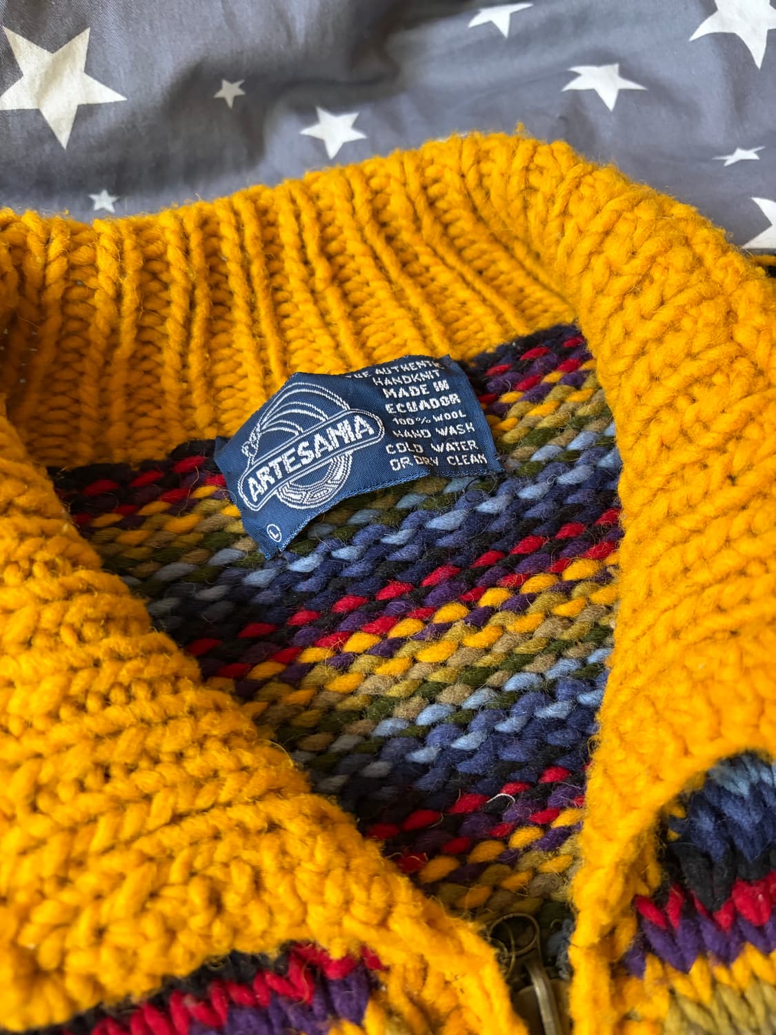 ARTESANIA 에스닉 핸드메이드 니트 가디건 상품이미지2