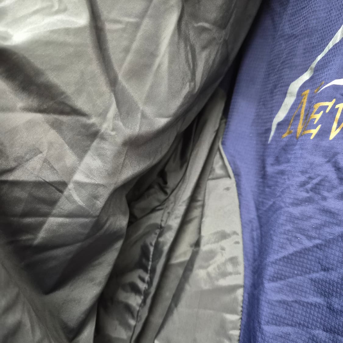 노스페이스 네이비 후드 패딩 자켓 남성 M 상품이미지7