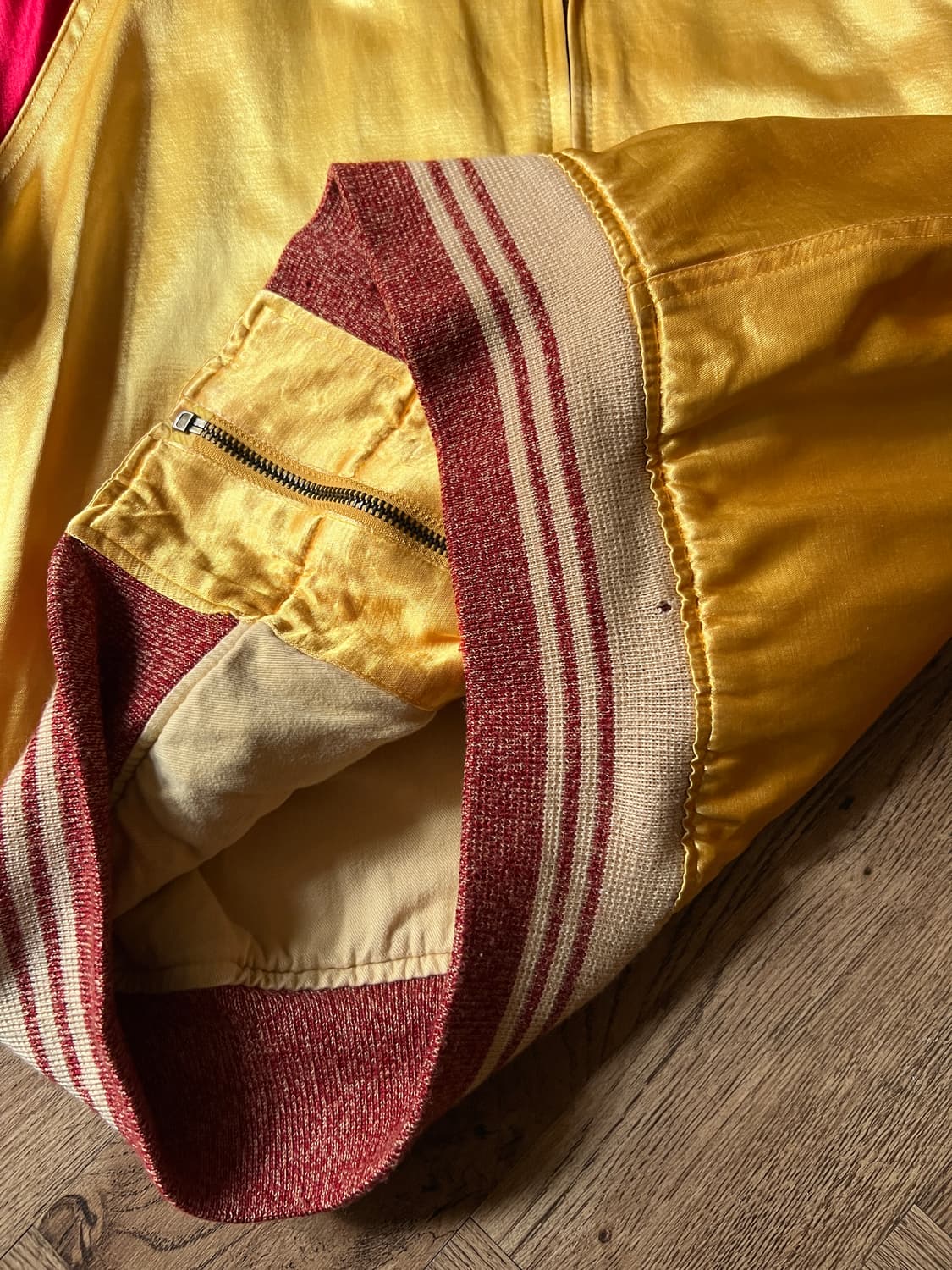 [M]Sugar Cane 슈가케인 새틴 스카잔 자켓 상품이미지6