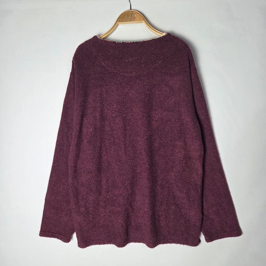 [雅結] 마사유 오리엔탈 레이어드 루즈핏 니트 상품이미지2