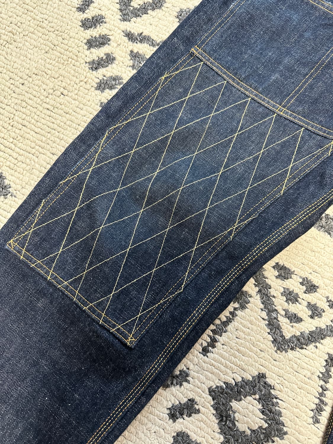 Trophy Clothing  더블니 더트 데님 상품이미지5