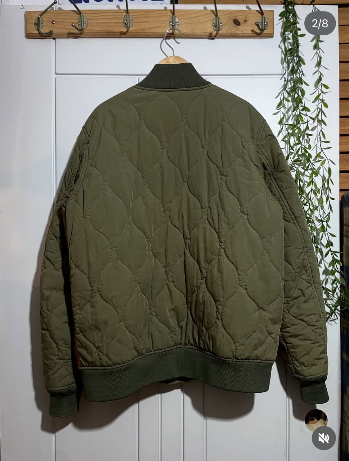 리바이스 퀼팅 봄버 상품이미지2