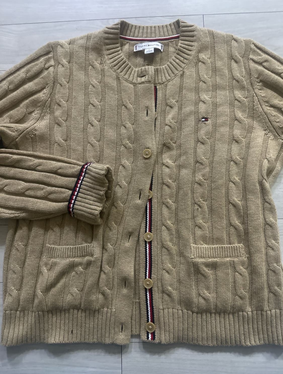 타미힐피거 타미 니트 가디건 스웨터 상품이미지1