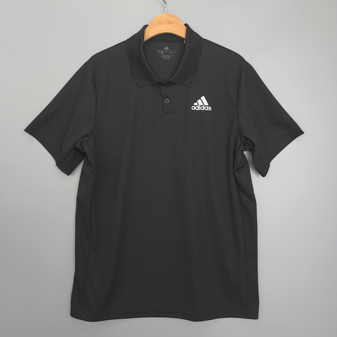  아디다스 Adidas 골프 클럽 피케 폴로티 블랙 2XL 상품이미지1