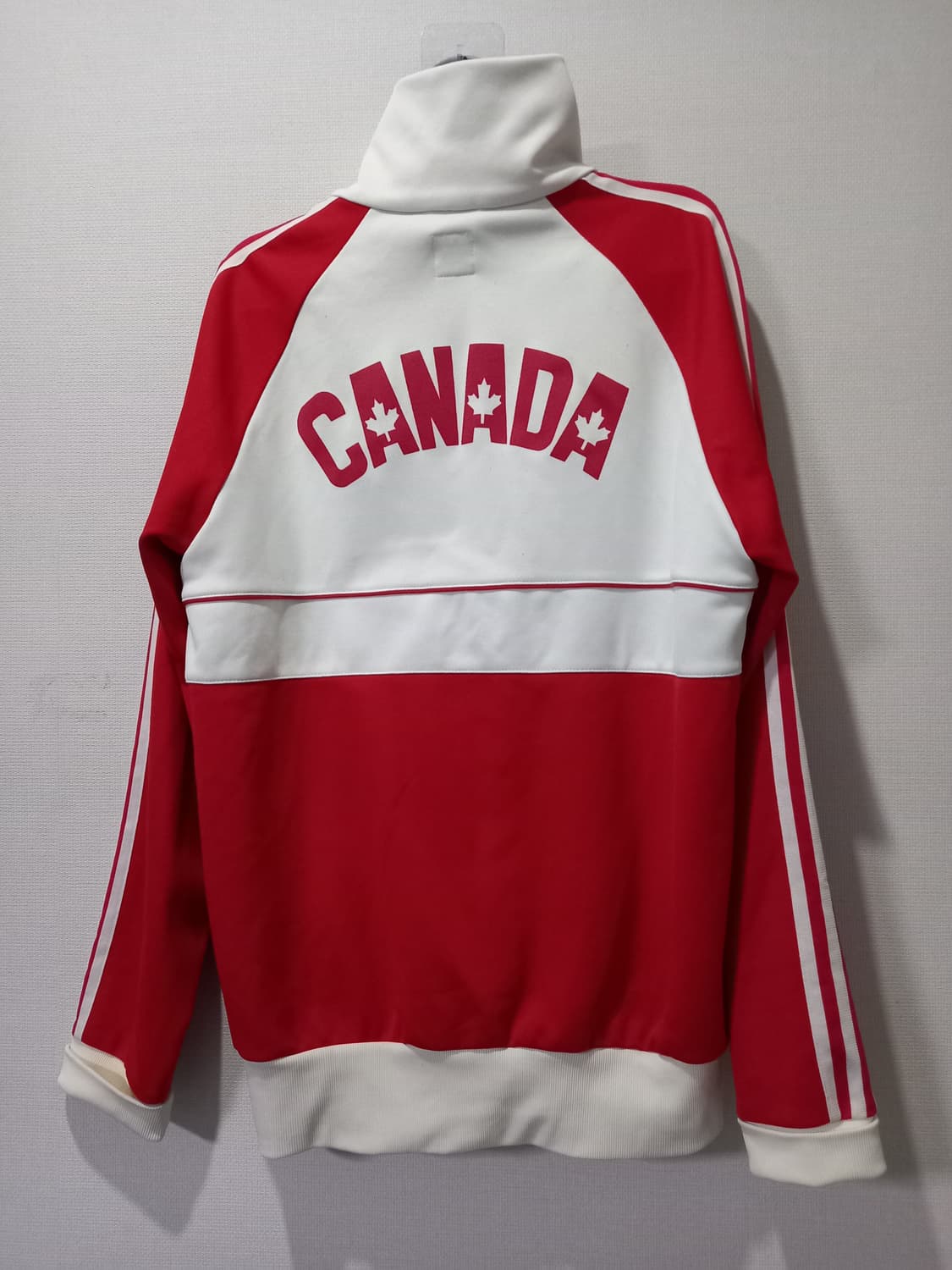 아디다스 희귀 구 캐나다 트랙탑 저지 져지집업 100/L 상품이미지4