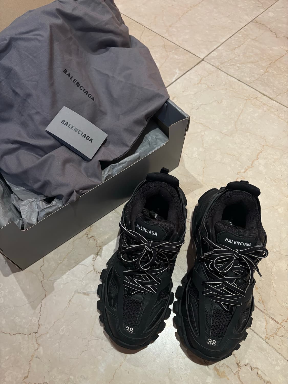발렌시아가 트리플s 블랙 스니커즈 38, 250 상품이미지2