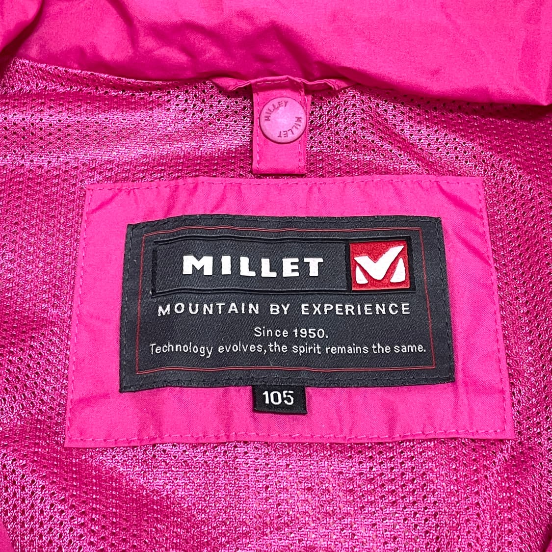 밀레 핑크 바람막이 자켓 여성105 상품이미지5