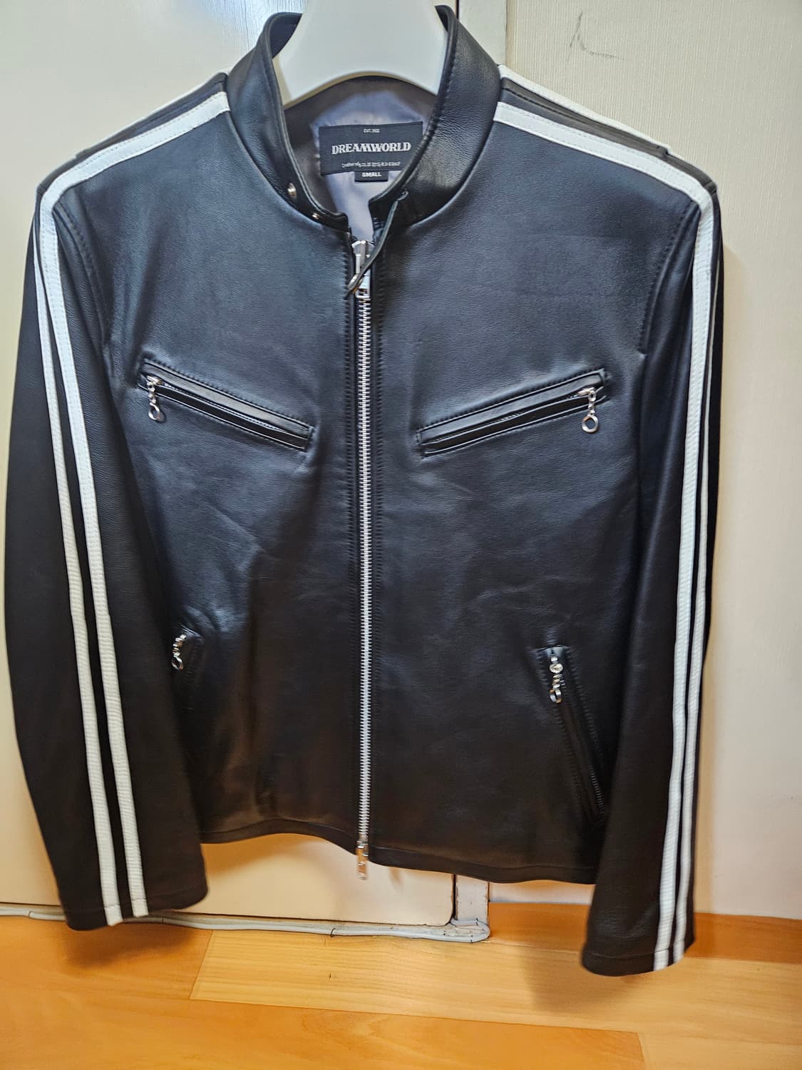 95 M) 드림월드 레이싱 라이더 양가죽 자켓 상품이미지1