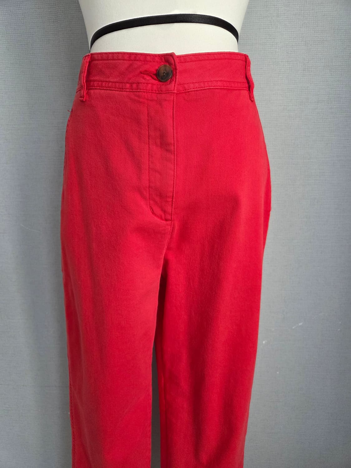 구호 레드 면팬츠 상품이미지2