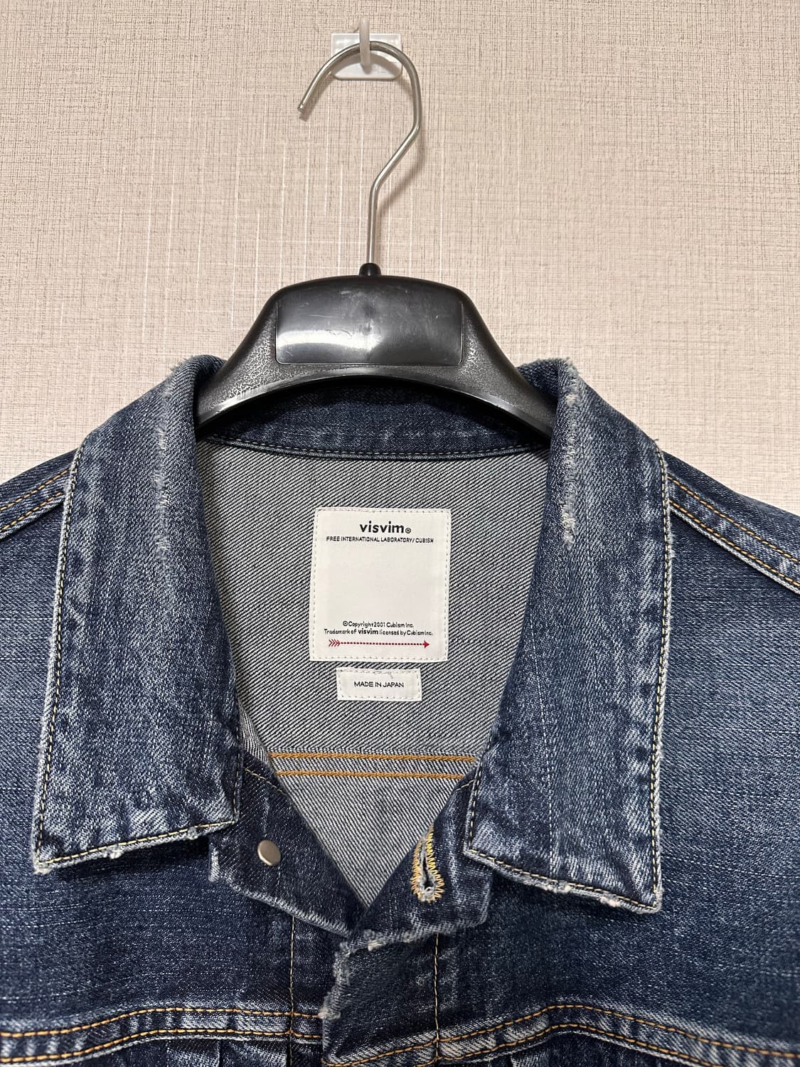 비즈빔 101XX 데님 트러커 3사이즈 상품이미지3