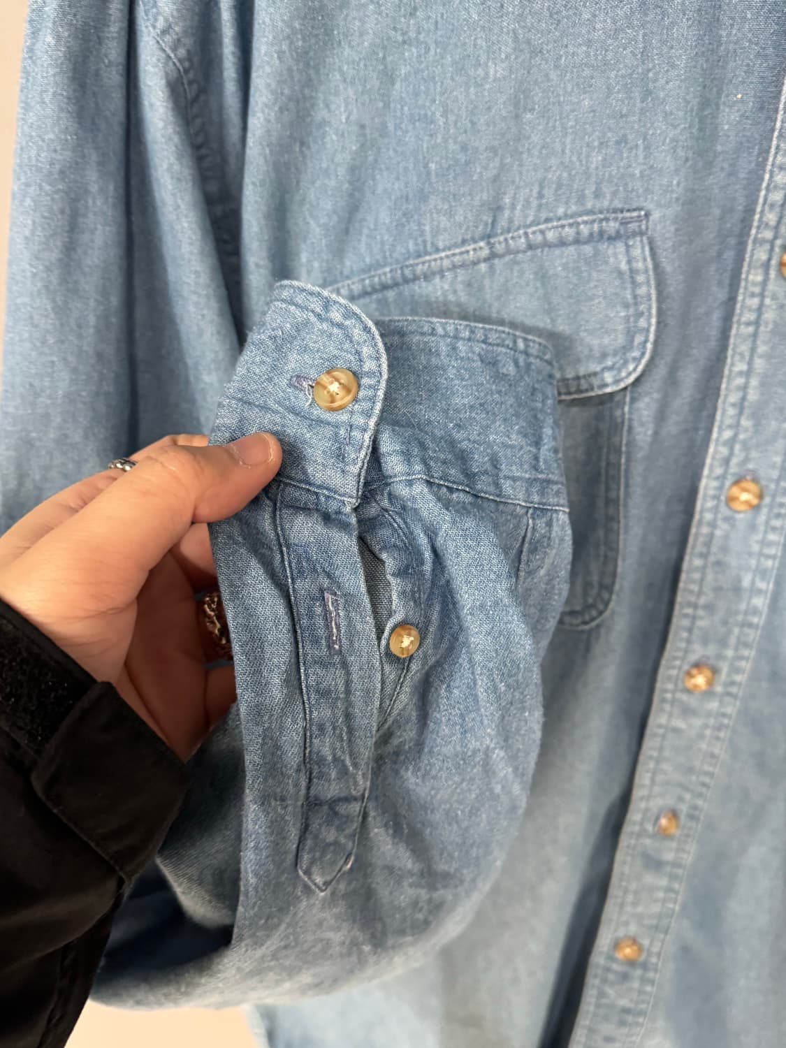 90s 디즈니 카툰 데님셔츠 상품이미지6