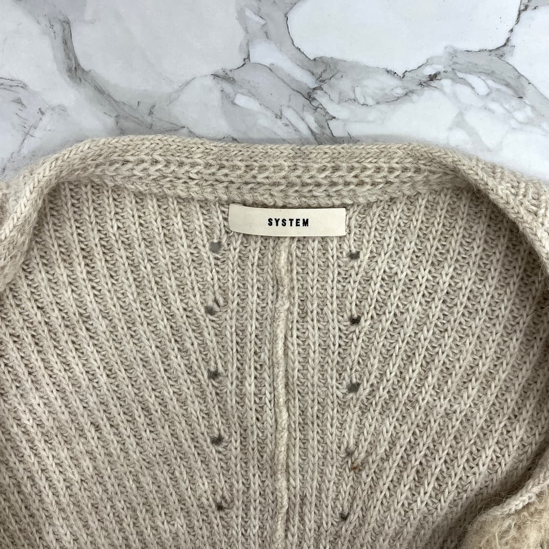 시스템 알파카 가디건 90 상품이미지5