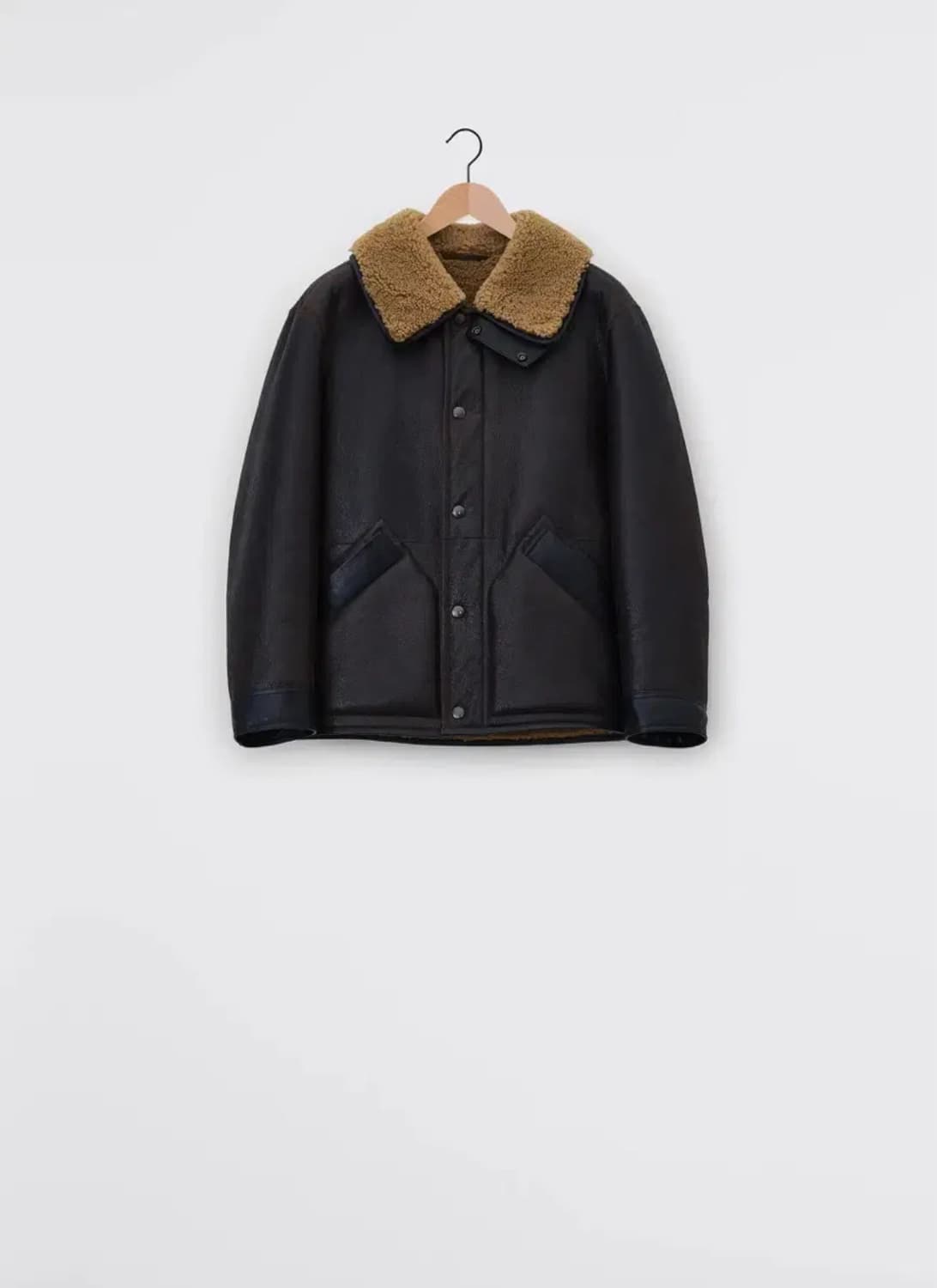 르메르/24fw 시어링 무스탕 자켓/ L 상품이미지1