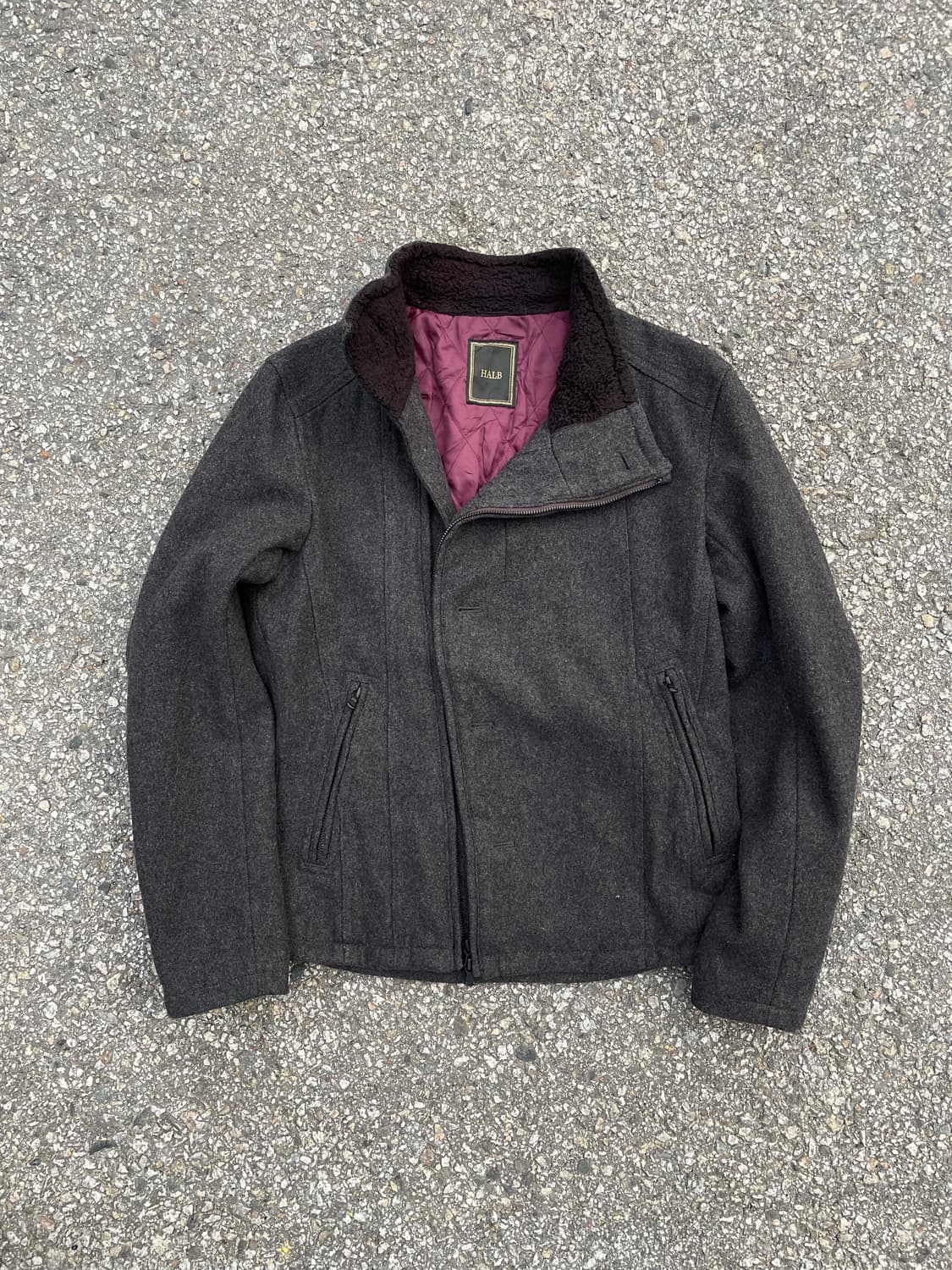 Halb 하이넥 울자켓 상품이미지1